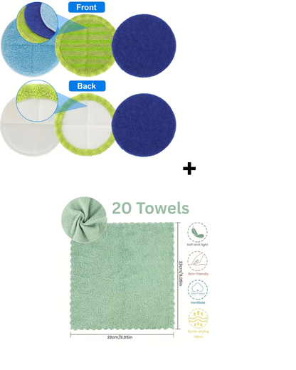 VM6 Rotating Steam Mop