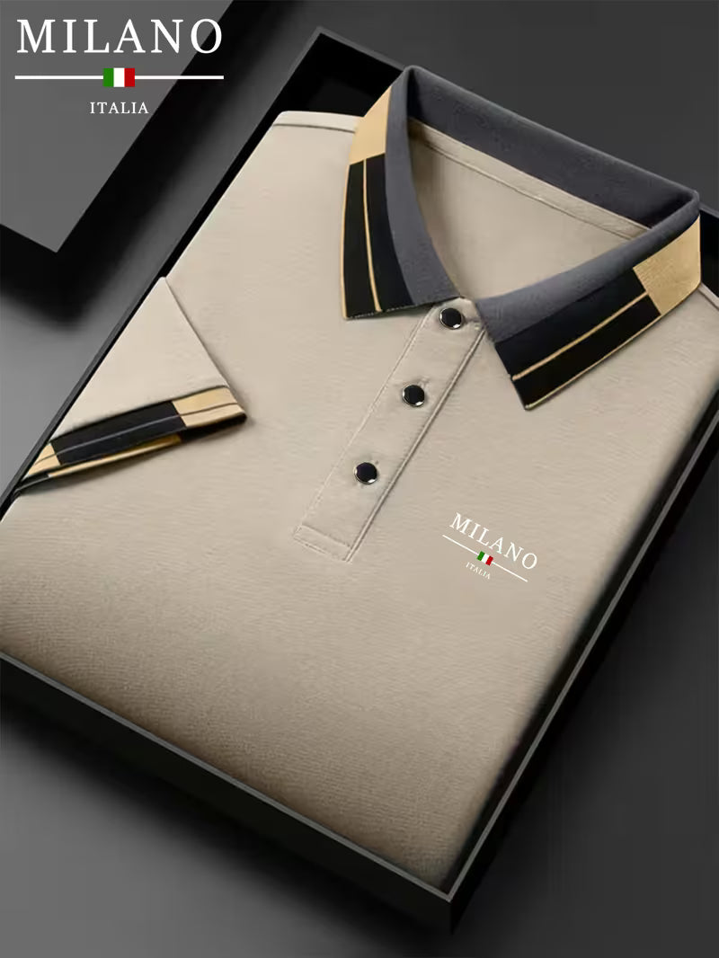 MILANO Italia Lightweight Polo Shirt