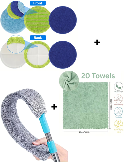 VM6 Rotating Steam Mop