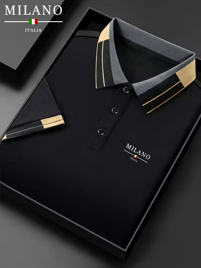 MILANO Italia Lightweight Polo Shirt